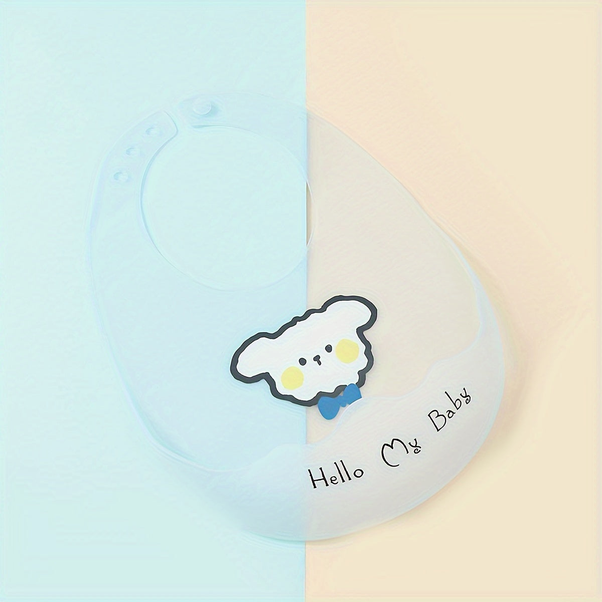 Soft Silicone Baby Feeding Bib – Waterproof & Easy-Clean Bib for Mess-Free Mealtime (Mixed Colors) - Kidzy Market