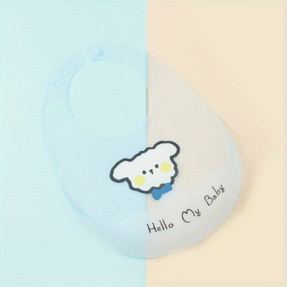 Soft Silicone Baby Feeding Bib – Waterproof & Easy-Clean Bib for Mess-Free Mealtime (Mixed Colors) - Kidzy Market
