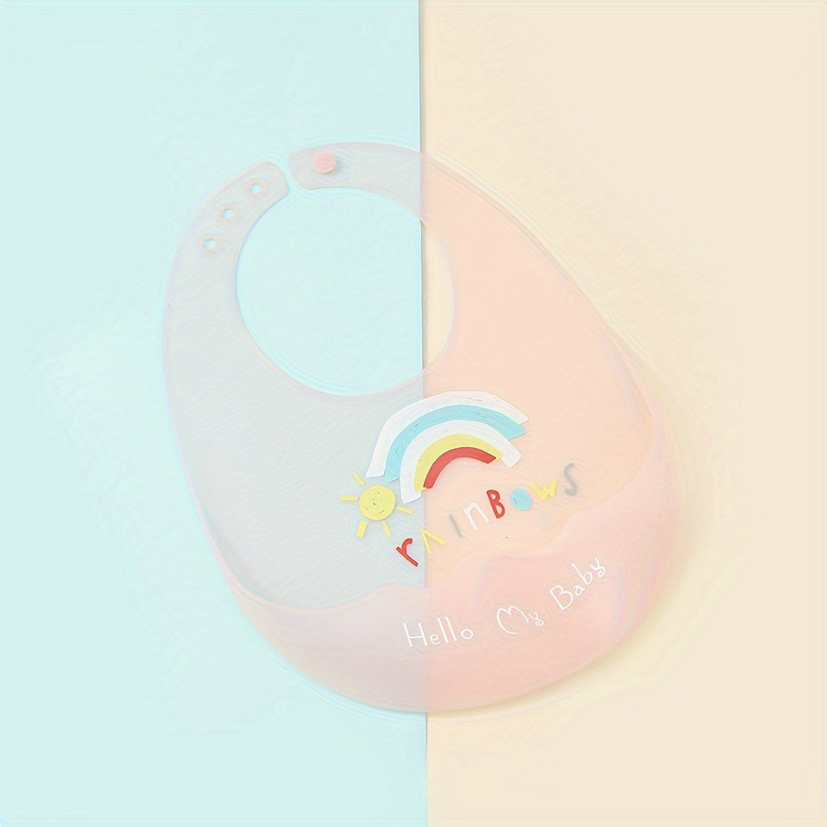 Soft Silicone Baby Feeding Bib – Waterproof & Easy-Clean Bib for Mess-Free Mealtime (Mixed Colors) - Kidzy Market