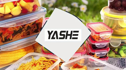 16-50PCS Food Storage Containers Set - BPA-Free Plastic Containers with Lids, Labels & Marker - Stackable, Leak-Proof, Reusable Kitchen Organizers for Meal Prep & Pantry Storage