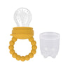Silicone Teething Pacifier – Fruit & Vegetable Baby Feeder & Teether, Soft BPA-Free Infant Pacifier, Holiday Gift