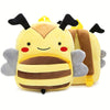 1PC Toddler Plush Cartoon Backpack – Cute & Lightweight Mini Travel Bag for Kids, Boys & Girls - Kidzy Market