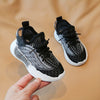 Kids Breathable Woven Knit Slip-On Running Shoes — Lightweight Non-Slip Soft EVA Sole Low-Top Sneakers for Boys & Girls, Outdoor Activity Shoes