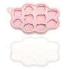 Baby Food Storage Container, BPA-Free Silicone Freezer Tray with Clip-On Lid for Breast Milk & Homemade Food Storage, Ideal for Vegetable & Fruit Purees