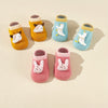 Three Pairs of Thick, Warm, and Breathable Cartoon Baby Socks - Designed for Indoor Use, Perfect for Toddlers Learning to Walk