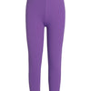 Girls Mid-Stretch High-Waist Leggings — Elastic Waist Skinny Fit, Breathable Ultra-Thin Polyester for Kids (Ages up to 12) — Spring/Summer Indoor & Outdoor