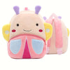 1PC Toddler Plush Cartoon Backpack – Cute & Lightweight Mini Travel Bag for Kids, Boys & Girls - Kidzy Market