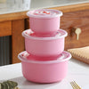 3/4-Pack FreshSeal Airtight Food Storage Containers – Large Capacity, Stackable, Space-Saving Plastic Containers for Kitchen Organization, Fruits, Vegetables, Meat, Eggs, Dumplings