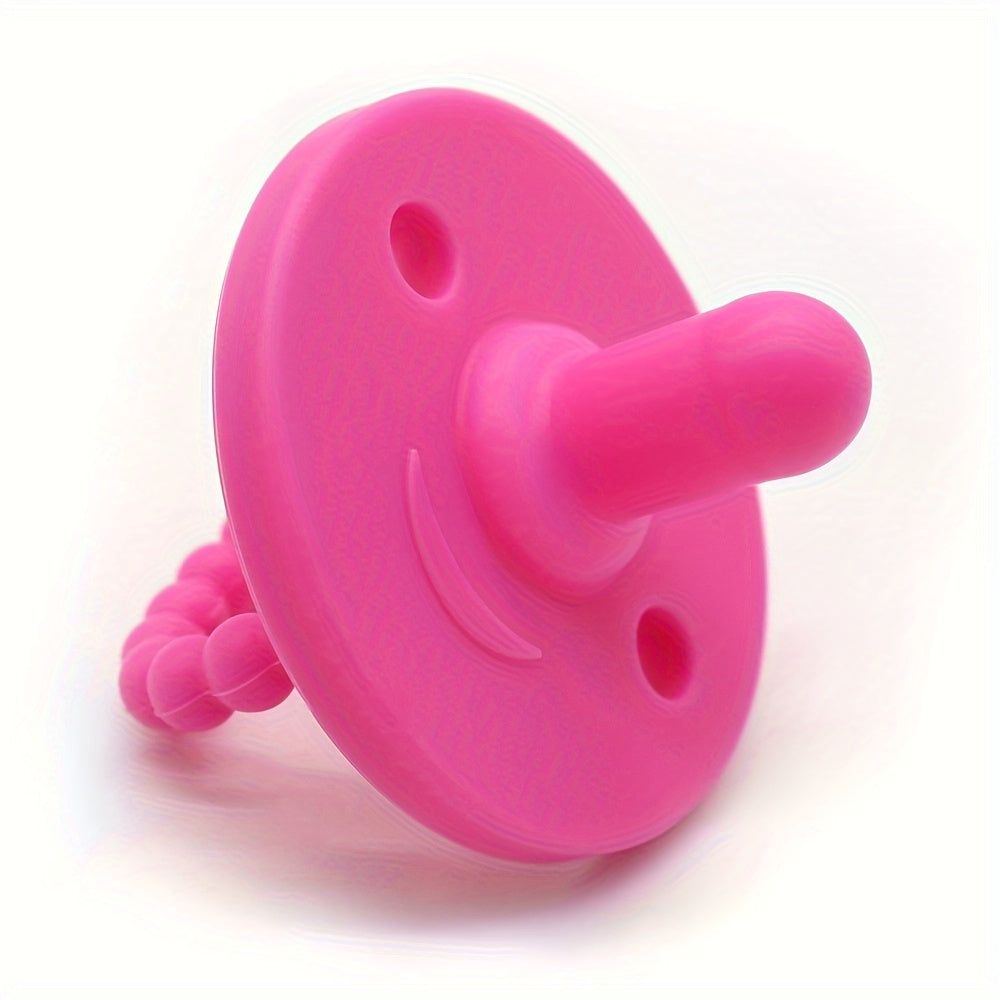 Newborn Soft Silicone Pacifier – Round Soother & Teether Nibbler for Baby Boys & Girls – view 10