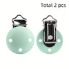 Silicone Three-Hole Non-Slip Fastener Clips for DIY Beaded Chains & Jewelry – 11-Color Mixed Pack (Available in 11/10/7/6/2 pcs)