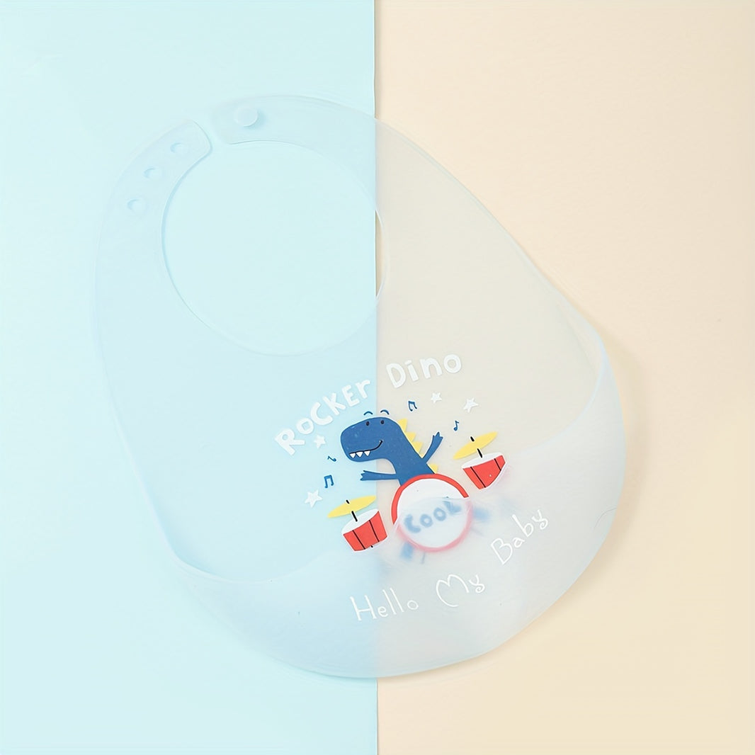 Soft Silicone Baby Feeding Bib – Waterproof & Easy-Clean Bib for Mess-Free Mealtime (Mixed Colors) - Kidzy Market