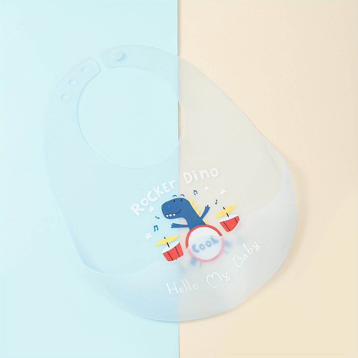 Soft Silicone Baby Feeding Bib – Waterproof & Easy-Clean Bib for Mess-Free Mealtime (Mixed Colors) - Kidzy Market