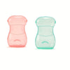 2pcs/1pc Squeeze-Proof Food Pouch, Portable Feeding Cup for & Youngsters - Available in Pink, Red, Green, Blue