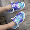 Girls' Colorful Butterfly Loafers — Non-Slip Fabric Slip-On Casual Walking Shoes for Kids