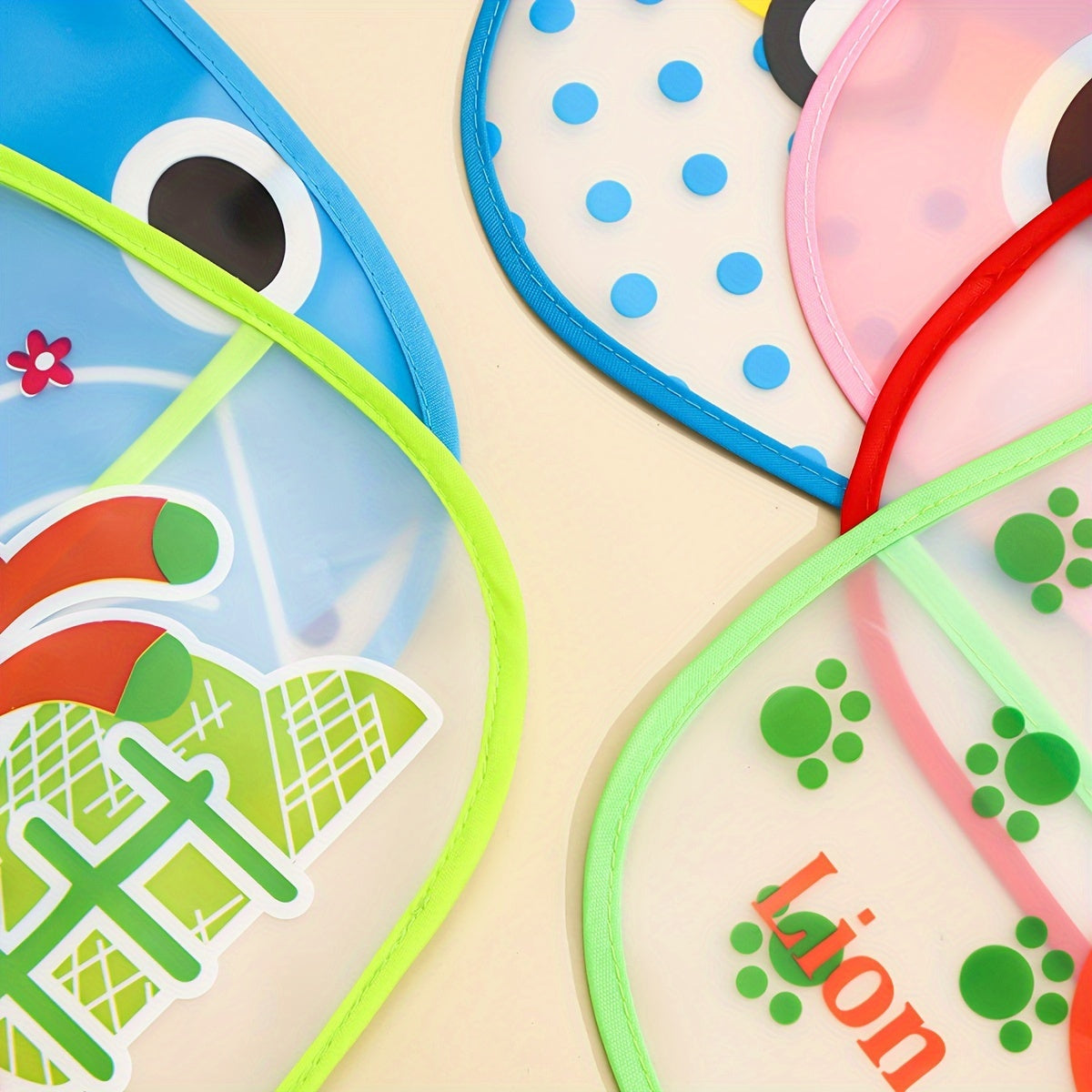 Waterproof Baby Feeding Bib with Magic Tape Closure – Soft, Sleeveless Polyester Bib for Toddlers & Kids - Kidzy Market