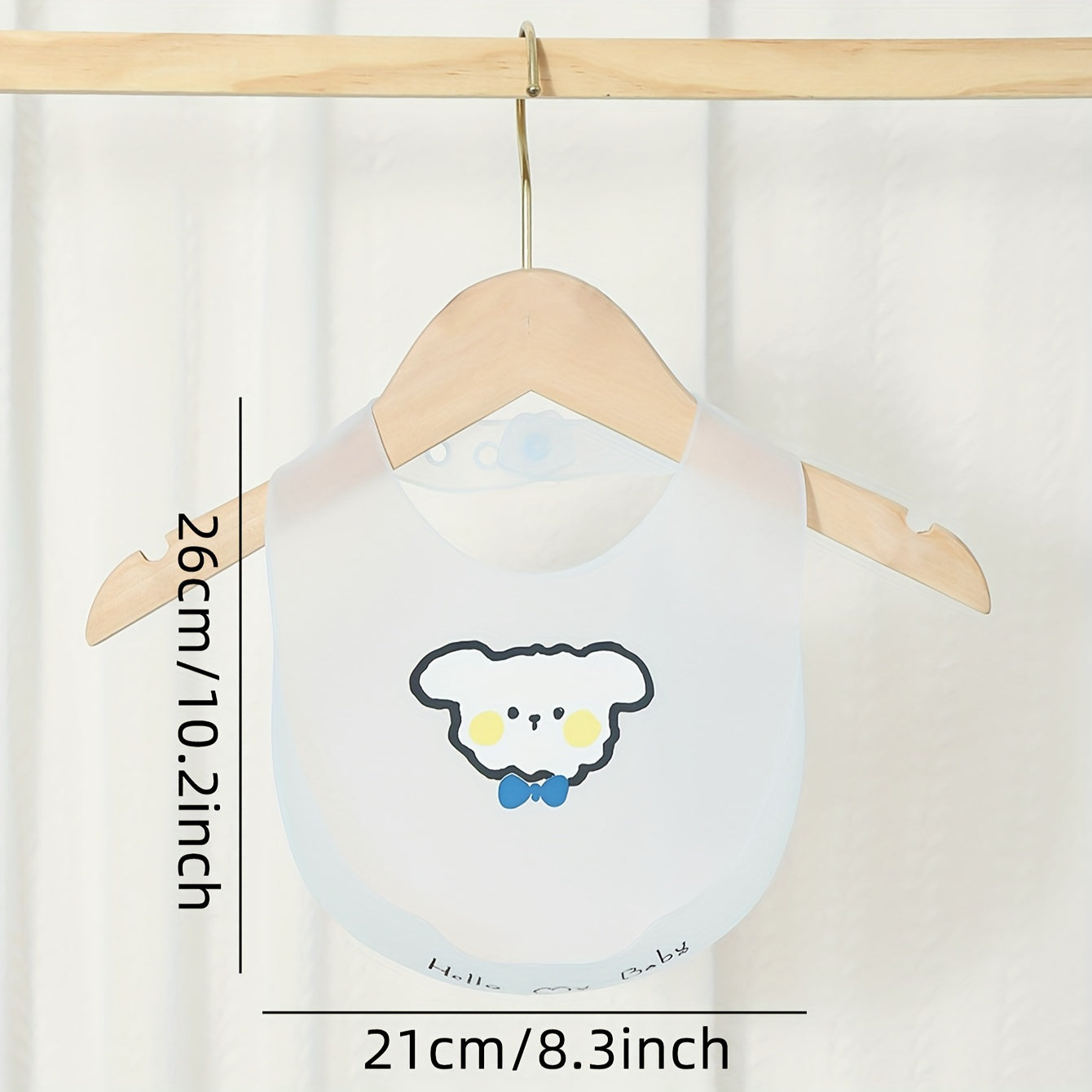 Soft Silicone Baby Feeding Bib – Waterproof & Easy-Clean Bib for Mess-Free Mealtime (Mixed Colors) - Kidzy Market
