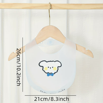 Soft Silicone Baby Feeding Bib – Waterproof & Easy-Clean Bib for Mess-Free Mealtime (Mixed Colors) - Kidzy Market