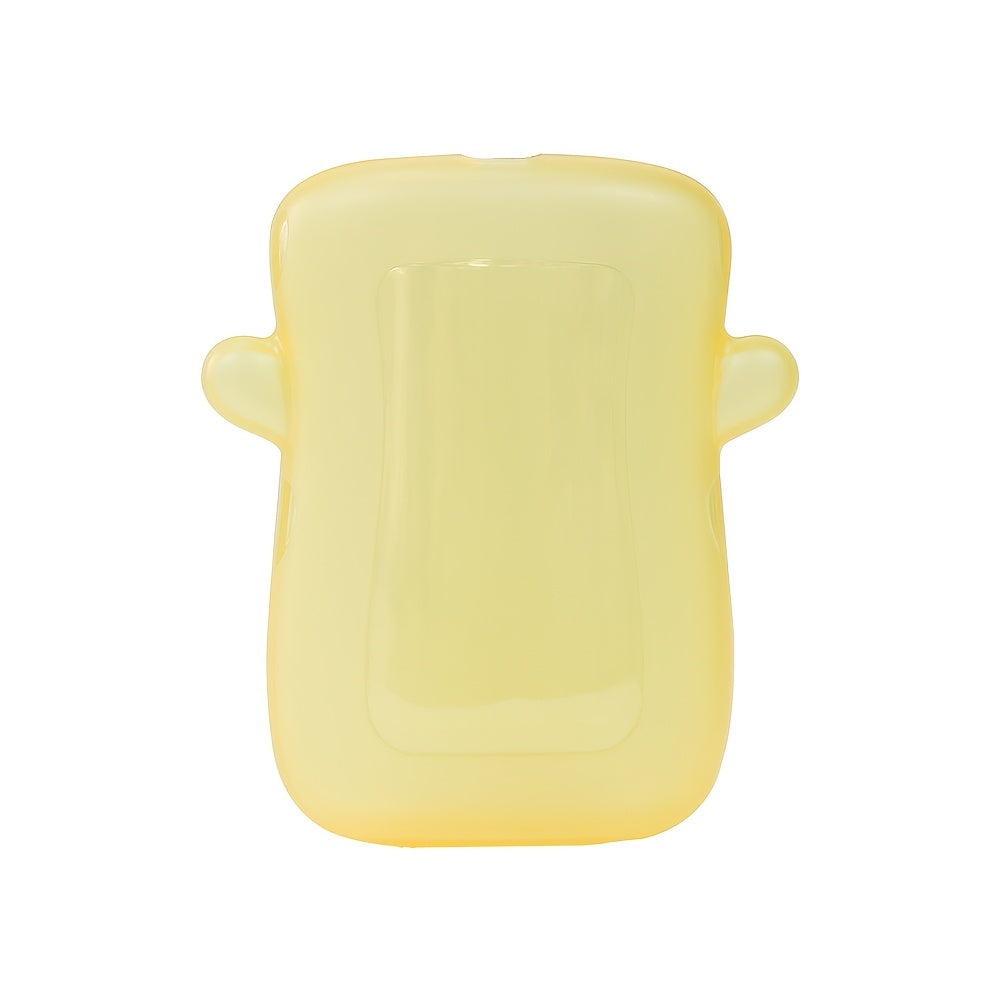 1pc Kids Food Pouch – Anti-Squeeze Fruit & Vegetable Juice Spout Bag, Convenient Supplement Container for Toddlers, Sky Blue/Green/Yellow, PP Material, Essential Kids Food Accessory