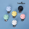 Silicone Three-Hole Non-Slip Fastener Clips for DIY Beaded Chains & Jewelry – 11-Color Mixed Pack (Available in 11/10/7/6/2 pcs)