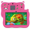 PRITOM 7-Inch (17.8 cm) Kids Tablet — 4GB RAM (2GB+2GB Expandable), 32GB Storage, Quad-Core, HD IPS 1024x600, Dual Cameras, Wi‑Fi, Protective Case Included