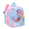 1PC Cartoon Animal Print Backpack – New School Bag for Boys and Girls, Fun & Stylish Design - Kidzy Market