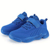 Kids Horse Graphic Velcro Sneakers — Lightweight Breathable Low-Top Sports Shoes for Boys & Girls