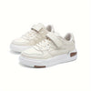 Kids Casual Sports Shoes - Lightweight PU Sneakers with Hook & Loop Closure & EVA Sole