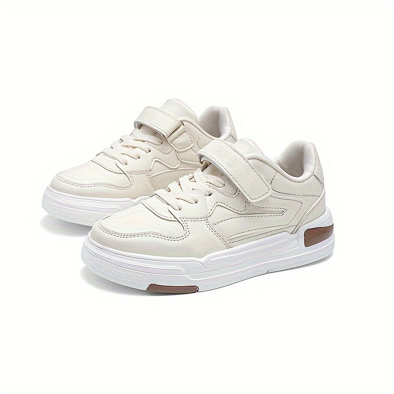 Kids Casual Sports Shoes - Lightweight PU Sneakers with Hook & Loop Closure & EVA Sole – view 12