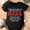 Unisex Infant Letter Print Bodysuit – White Short Sleeve Crew Neck Onesie (Casual, All-Season Indoor & Outdoor Wear)