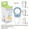 COZYPANDA Baby Food Feeder & Pacifier for 4+ Months - Silicone Self-Feeder, Mess-Free Baby-Led Weaning, Easy-Clean Soft Textured Nipple