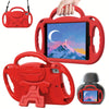 EVA Shockproof Kids Tablet Case with Cartoon Kickstand, Adjustable Strap & 3 Anti-Slip Handles — Fits 7.9\" (20.1 cm), 9.7\"–10.2\" (24.6–25.9 cm) & 10.9\" (27.7 cm) iPad/Tablets