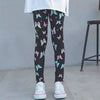 Girls' Elastic Animal-Print Leggings – Soft Knit Bottoming Pants, Non-Pilling (Kids, Ages 12 & Under) – 1 or 2-Pack