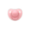 Matte Silicone Baby Pacifier with Protective Cover – Thumb & Cherry Round Soother, Unisex Infant Pacifier, Holiday Gift