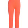 Girls Mid-Stretch High-Waist Leggings — Elastic Waist Skinny Fit, Breathable Ultra-Thin Polyester for Kids (Ages up to 12) — Spring/Summer Indoor & Outdoor