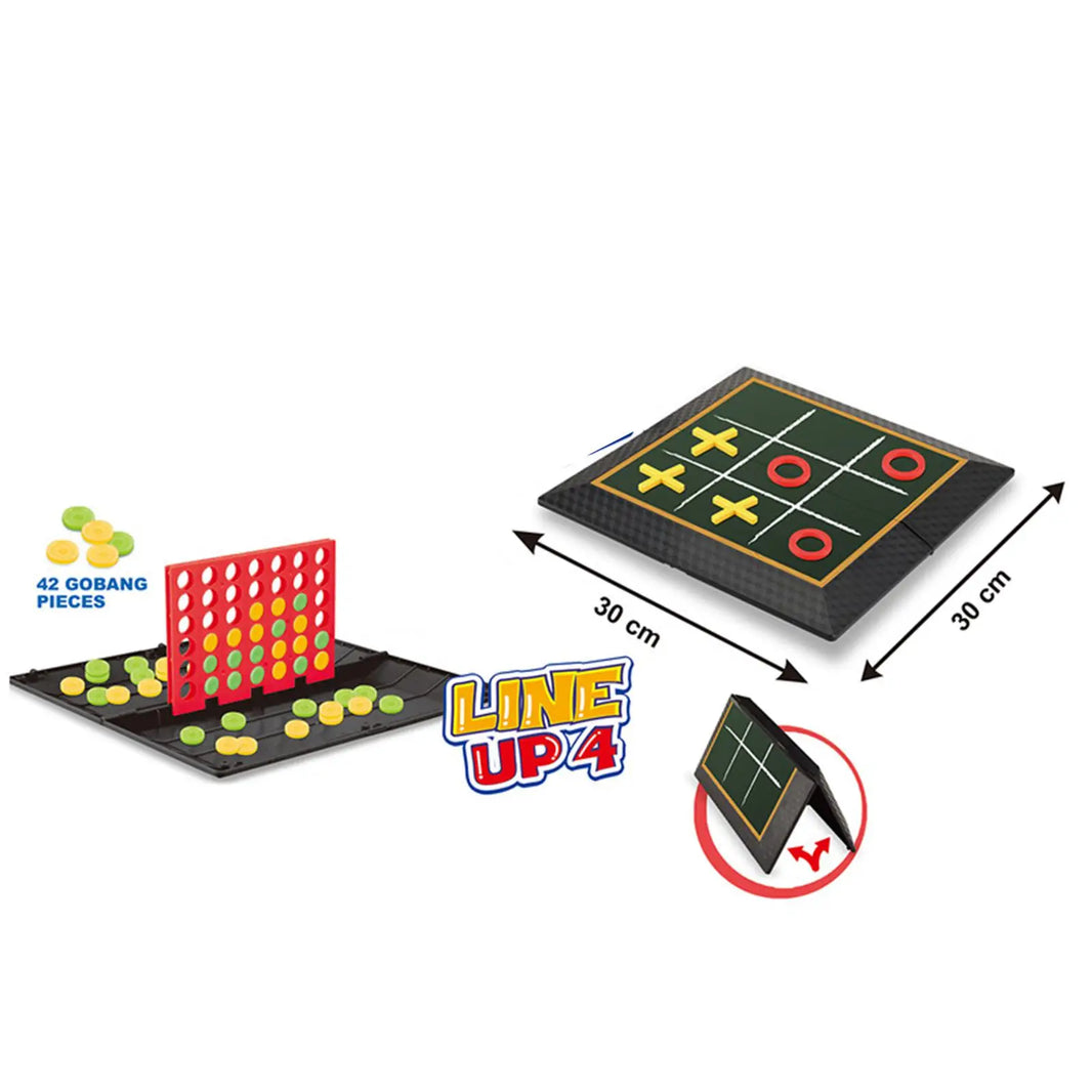 Ludo Game Set (Strategy Game, Foldable Board for Travel, Parent-Child Interaction, Family Party Toy)