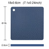 Silicone Heat Resistant Pot Holder Placemats Non-Slip Coasters 230°C (446°F)