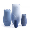 Montessori Silicone Nesting Dolls Matryoshka Stacking Toy – Soft Educational Sensory Blocks for Toddlers 3+