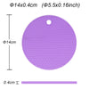Silicone Heat Resistant Pot Holder Placemats Non-Slip Coasters 230°C (446°F)