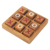 Noughts and Crosses Tic Tac Toe Board Game Play Set Strategy Educational Toy Kids Family Portable Party Game Favor