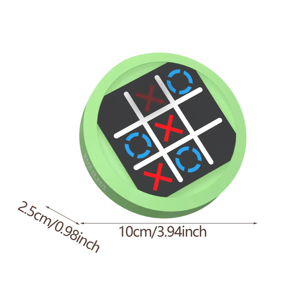 Noughts and Crosses Tic Tac Toe Board Game Play Set Strategy Educational Toy Kids Family Portable Party Game Favor