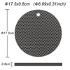 Silicone Heat Resistant Pot Holder Placemats Non-Slip Coasters 230°C (446°F)