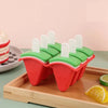Silicone Popsicle Mold 4 or 6 Grid With Cover Fruit Shape
