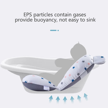 Baby Bath Seat Support Mat Anti-Slip Soft Cushion Foldable Newborn Bathtub Pillow
