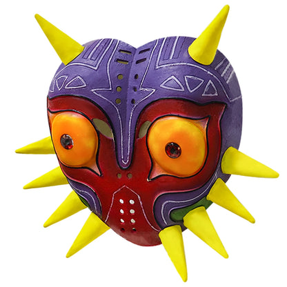 Majora's Mask LED Latex Full-Face Cosplay Mask – Zelda-Inspired Halloween Prop for Adults