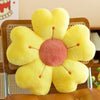 Plush Sunflower Pillow & Daisy Seat Cushion — Flower Mat Floor Cushion for Office, Kids & Gift
