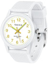 SOCICO Kids Analog Watch for Girls and Boys with Soft Band Learning Time 50M Waterproof Gift for Ages 4-12