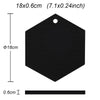 Silicone Heat Resistant Pot Holder Placemats Non-Slip Coasters 230°C (446°F)