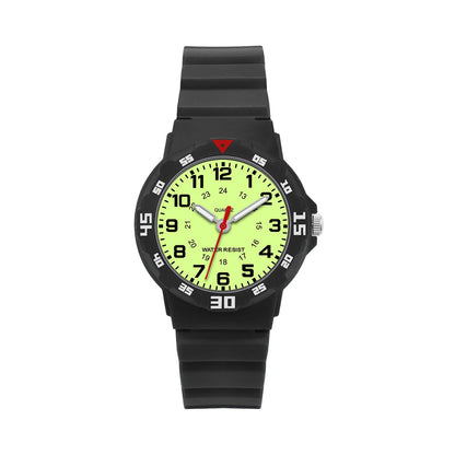SOCICO Children’s Analog Watch for Girls and Boys Soft Strap Waterproof Easy-to-Read Learn Time Wristwatch Gift