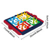Ludo Game Set (Strategy Game, Foldable Board for Travel, Parent-Child Interaction, Family Party Toy)