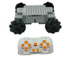 Technical MOC EV3 4WD RC Vehicle with Mecanum Wheels – Educational Building Blocks Toy
